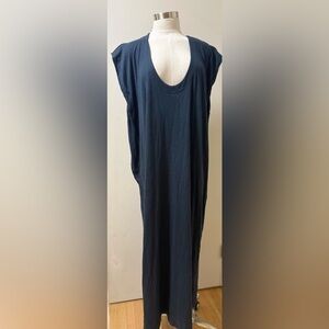 Free People Beach Black Pull Over Maxi Dress. Large